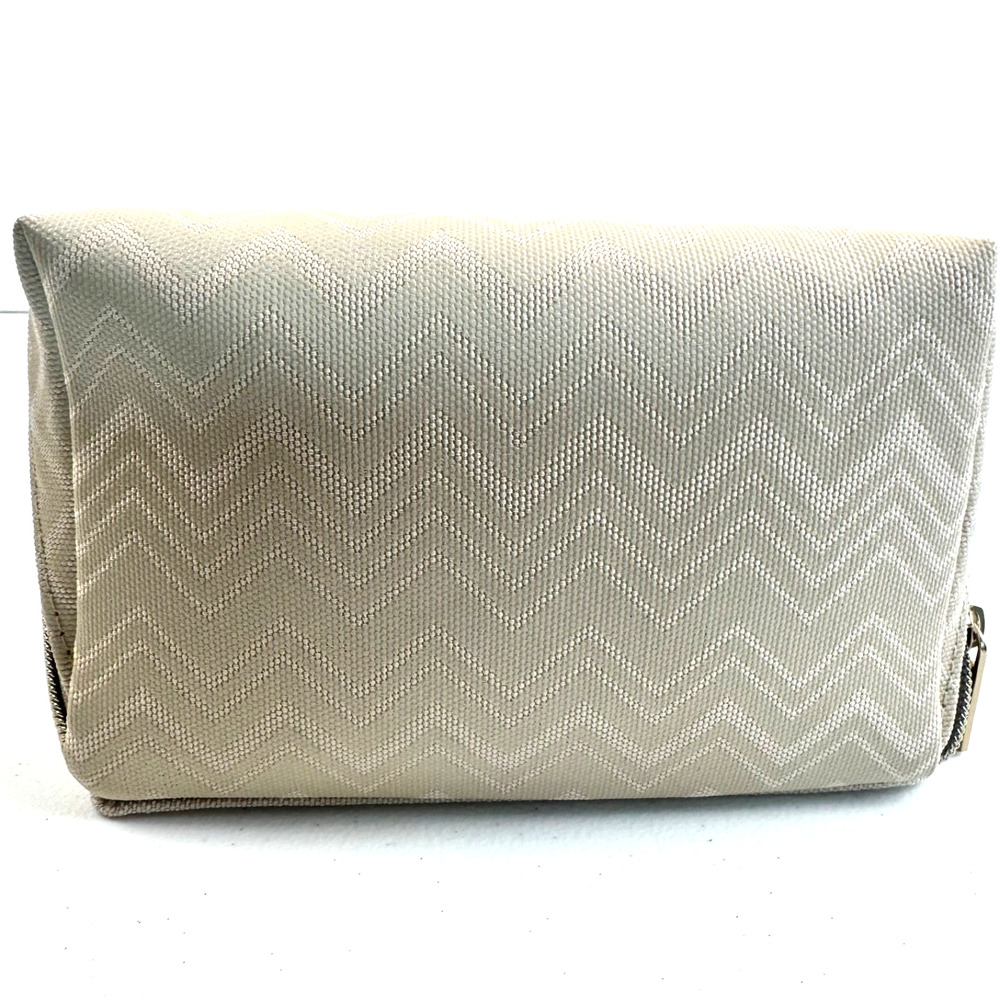 Delta One Missoni Amenity Kit Sand Color Zigzag, NEW with Luxury Travel Contents - Picture 4 of 4